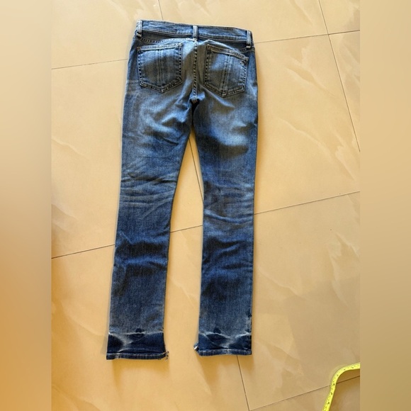 Rag & Bone Ankle Skinny Jeans - size 24 pockets zipper crop jeans - Picture 16 of 16